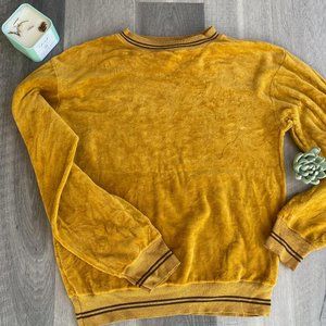 Vintage Combed Cotton Gold Sweatshirt - image 1